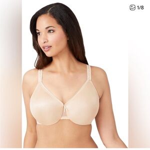Wacoal Nude Satin Full Coverage Underwire Bra